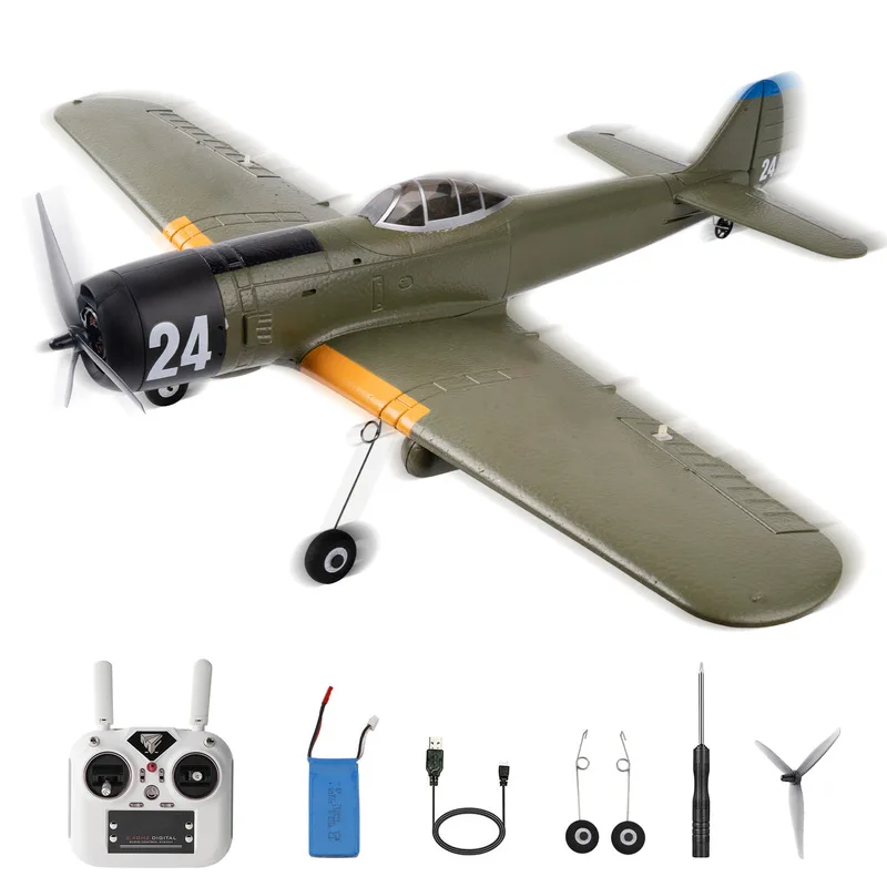 Ki84 Remote-controlled Aircraft Model Large Fighter Jet Stunt Glider Electric Fixed Wing Aircraft Model Rc Plane Toy Gift 5