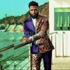 Fashion Leopard Print Men Suits Blazer Elegant Single Breasted Peak Lapel Slim Fit 2 Piece Jacket Pants Sets High Quality Outfit 4
