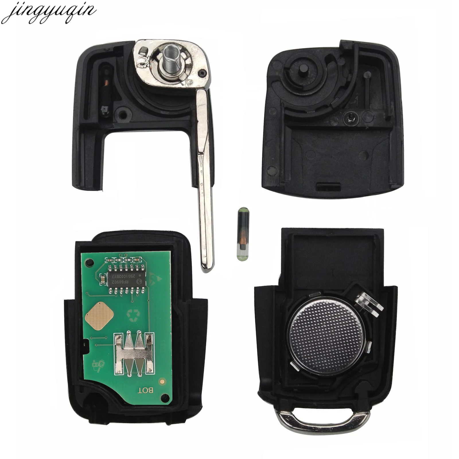 Remote Key 315/434MHz ID48 for Volkswagen VW Golf 4 5 6 Jetta Passat CC