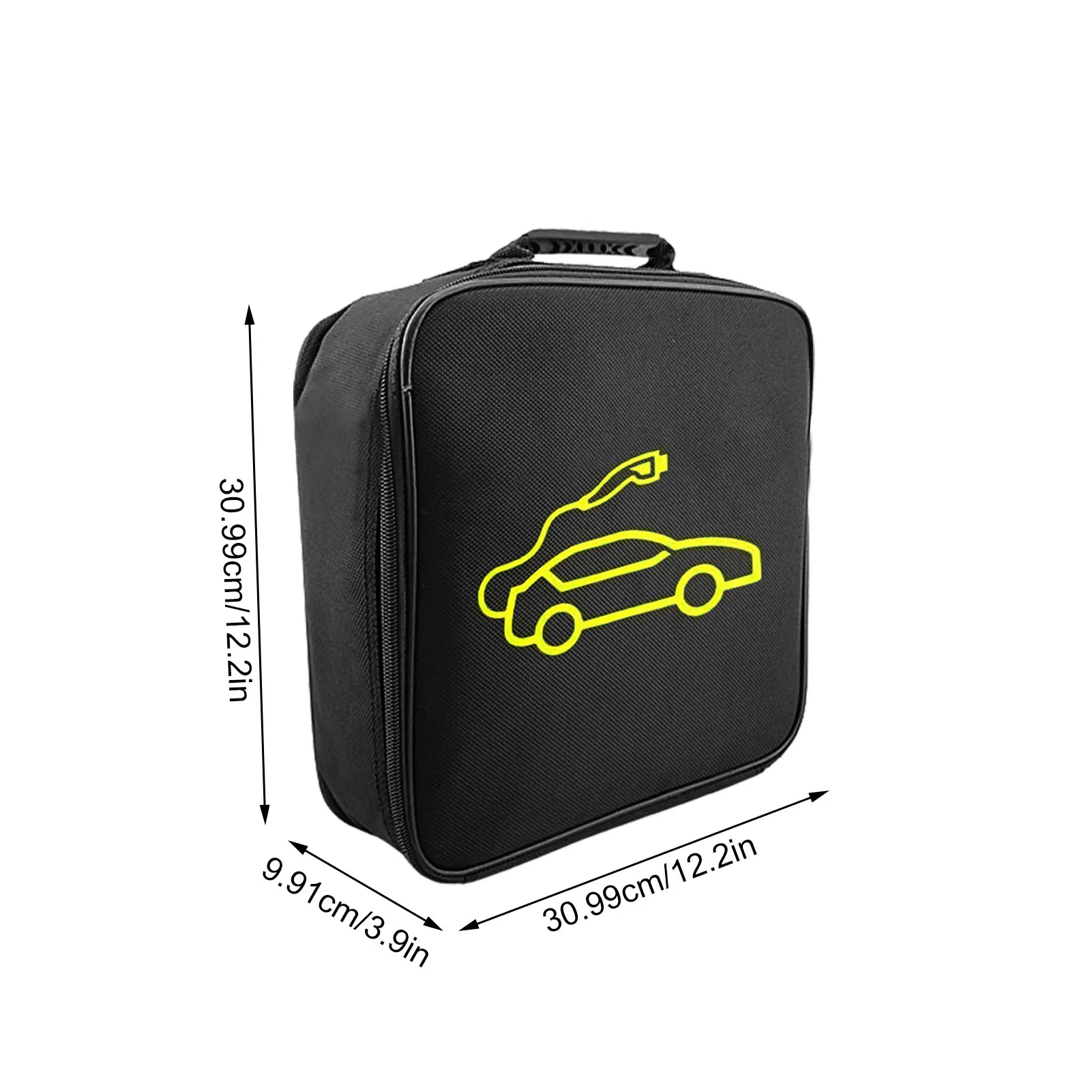 Sac de rangement pour câble de charge de voiture électrique, sac de  transport pour véhicule électrique, prises de chargeur, prises, étanche,  arrang, accessoires de voiture - AliExpress