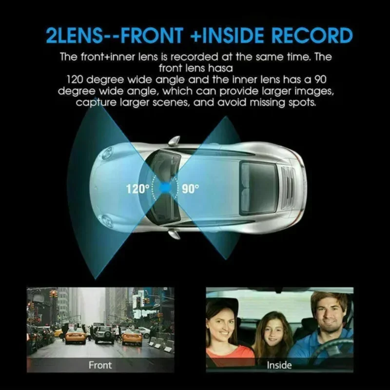 Dual Lens Dash Cam