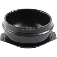 Casserole de cuisine coréenne, pot en pierre de riz mélangé, Casserole de cuisine coréenne, Casserole de riz en pot à haute température, Casseroles britware pour la cuisson de la soupe 4