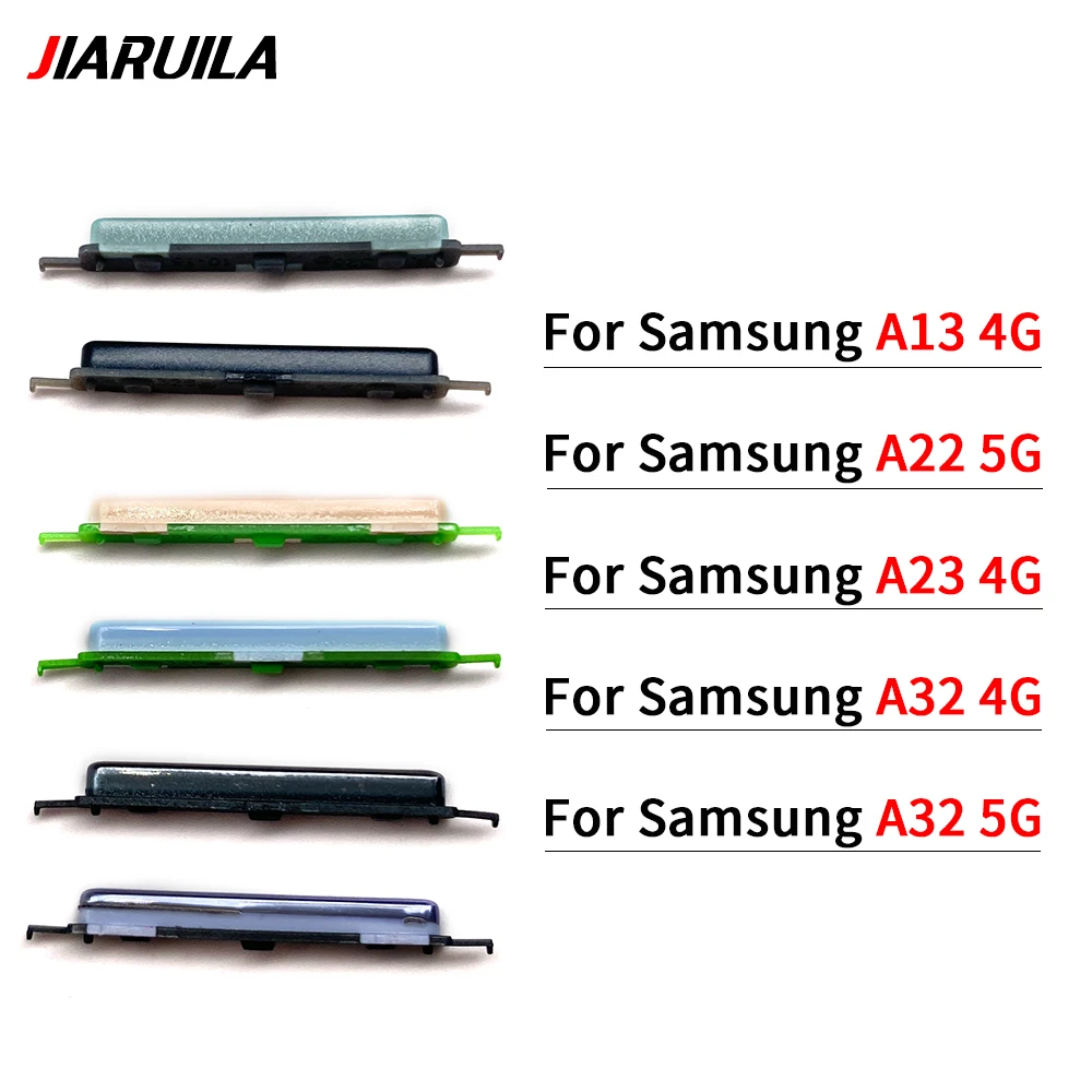 삼성 A13 4G A23 5G A22 5G A32 4G 5G 용 사이드 키 전원 및 볼륨 버튼 교체