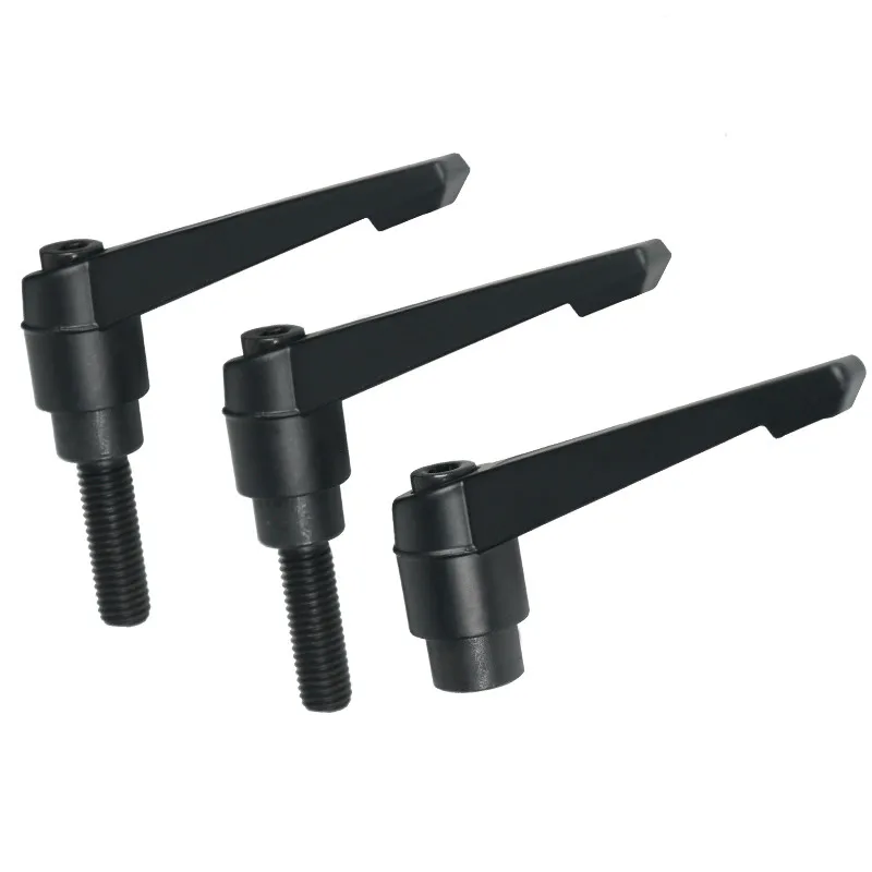 Clamping Handles External Thread Adjustable Handle Lever Thread Metal Knob Machinery Tools Diameter M4-M16 Length 10-100mm