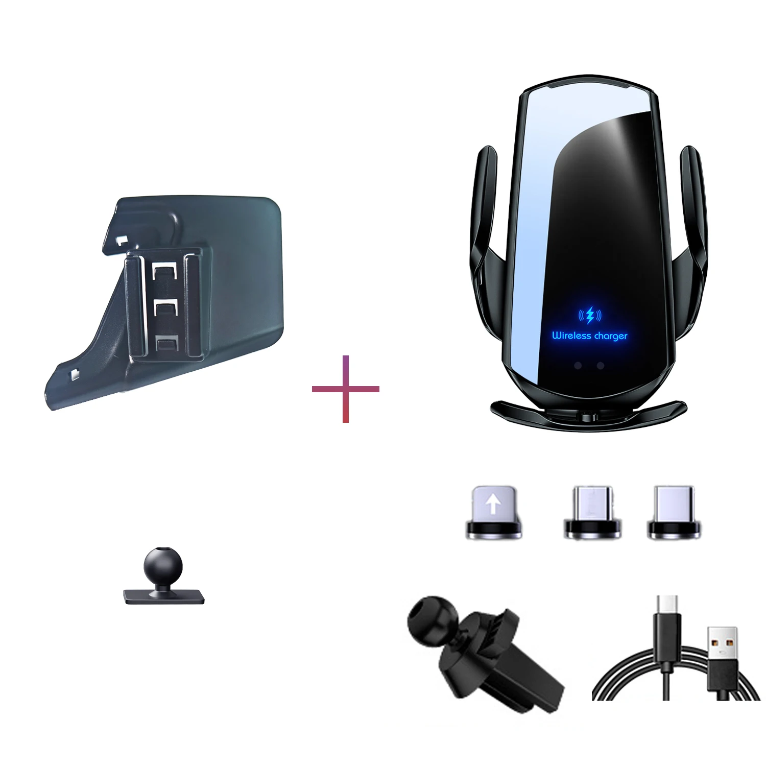 Supporto Per Cellulare HIGH FLYING Per Ford Fiesta MK7 (2009-2016) - Fissaggio Verticale, Design In Fibra Di Carbonio