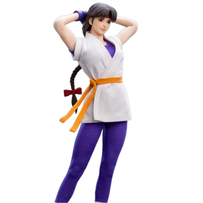 

Pre-Sale 1/6 Thekingoffighters Yuri Sakazaki Assembled Model Desktop Decoration Collection Toy Game Character Holiday Surprise
