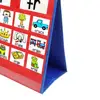 Tabletop Bag Chart Numbers Card Holder Classroom Lessons Office