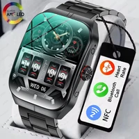 2025 New For HUAWEI OPPO Watch 4 Pro Sports Smart Watches Men GPS Track Waterproof Bluetooth Call NFC Smart Bracelet For Women 1