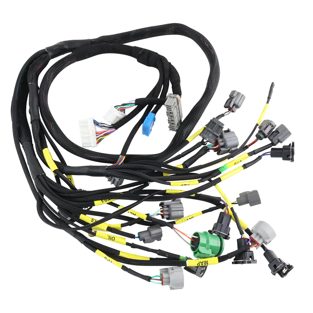 Tucked Engine Stand Alone Harness Harness For Civic Integra B16 B18 D16 Budget D & B-series OBD1