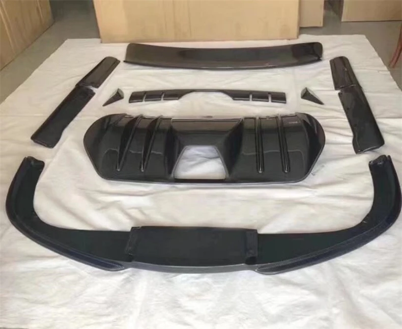 For Ferrari 430 REAL Carbon Fiber Front Lip Splitters Rear Diffuser Bumper Body Side Skirt Kit Spoiler High Quality Accessories - - Racext 17