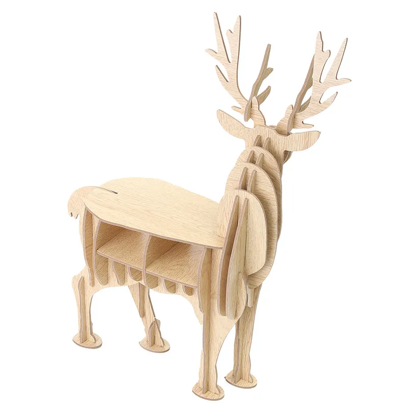 Puzzle 3D Cerf en bois - PrimoLaser