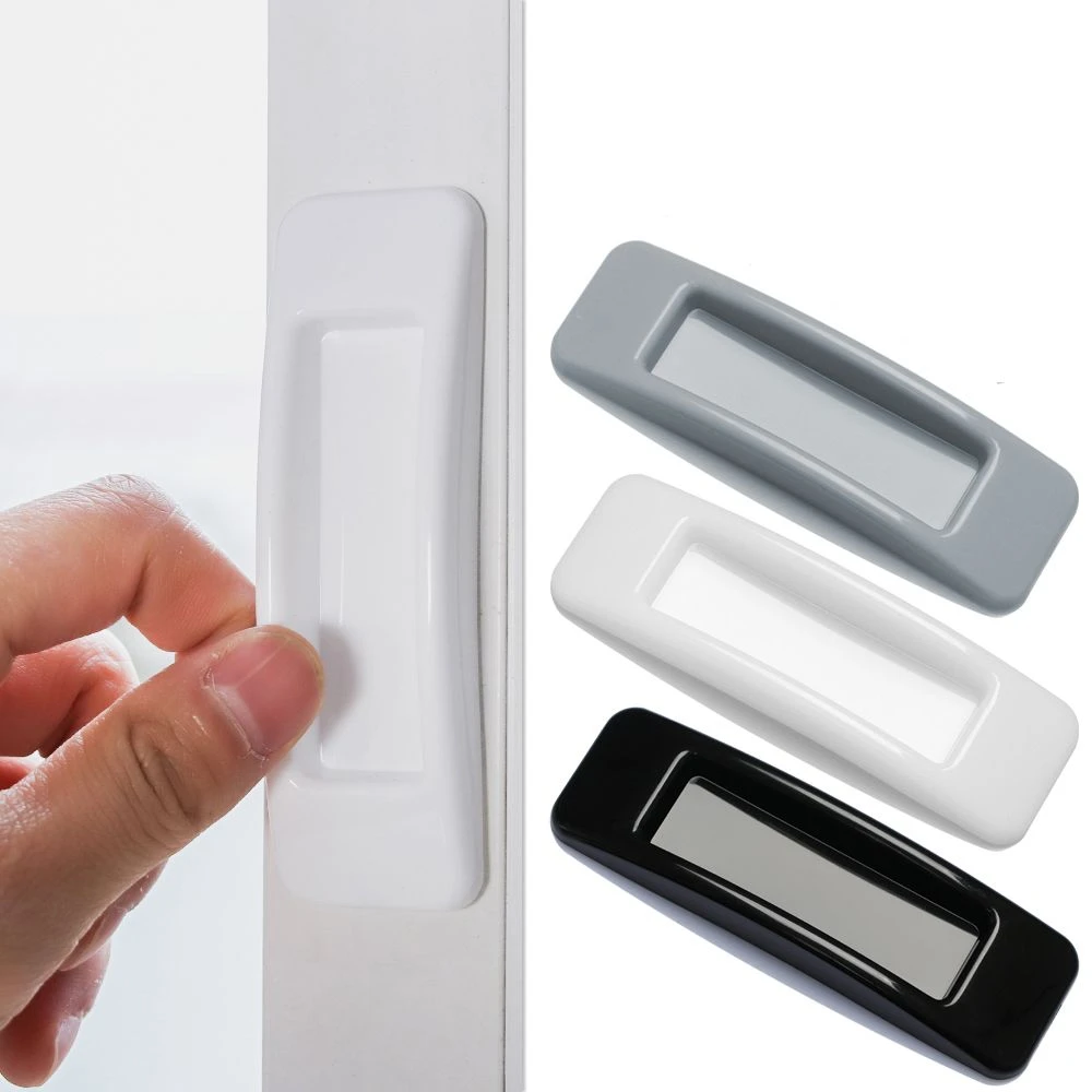 Manijas autoadhesivas de para puertas, tiradores multiusos duraderos para muebles y armarios, 1 par de 2 piezas|Manijas de puerta| - AliExpress