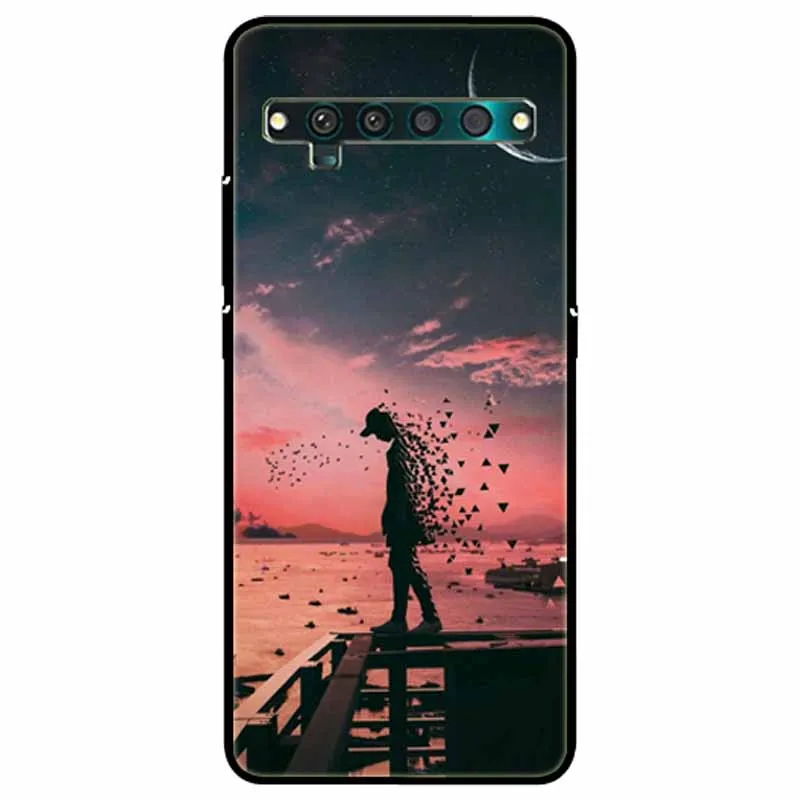 Silicone Soft TPU Space Fashion Shockproof Back Cover Case