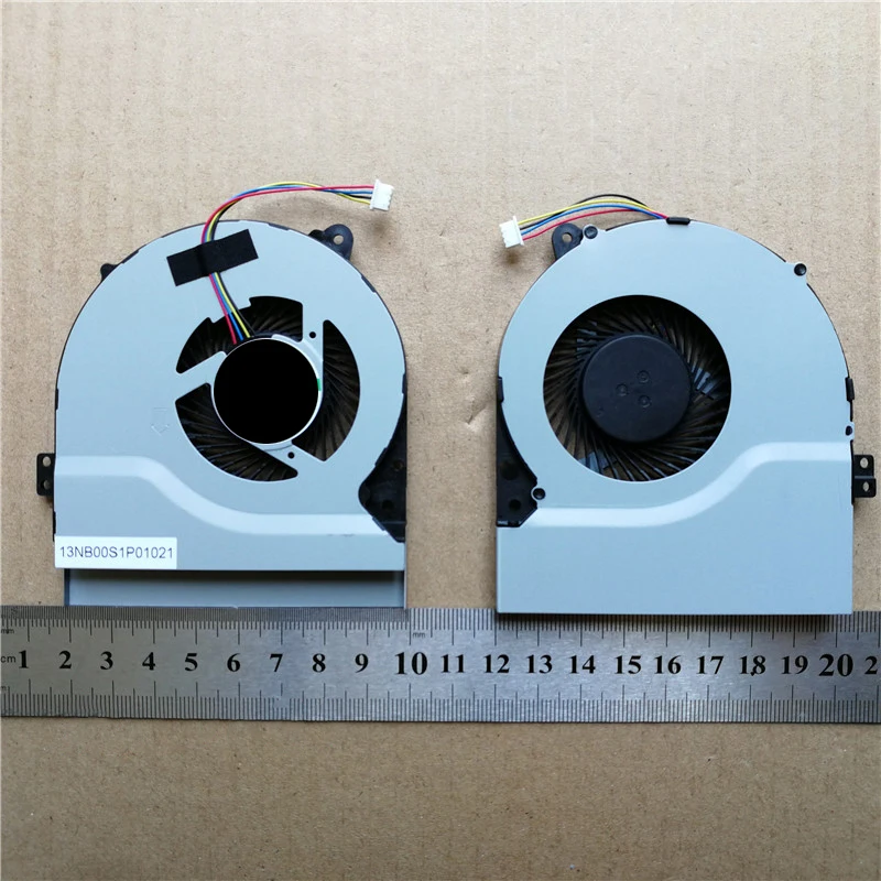 New Laptop CPU Cooling Cooler Fan For AS US X550C Y581C X550V X450CA A550v X550VC heat sink Original