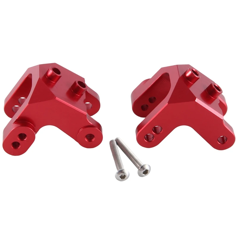 

2PCS Metal Alloy Upper Lower Shock Absorbers Mount Bracket Set For LMT 4S King Sling 4WD Monster 1/8 RC Truc Replacement