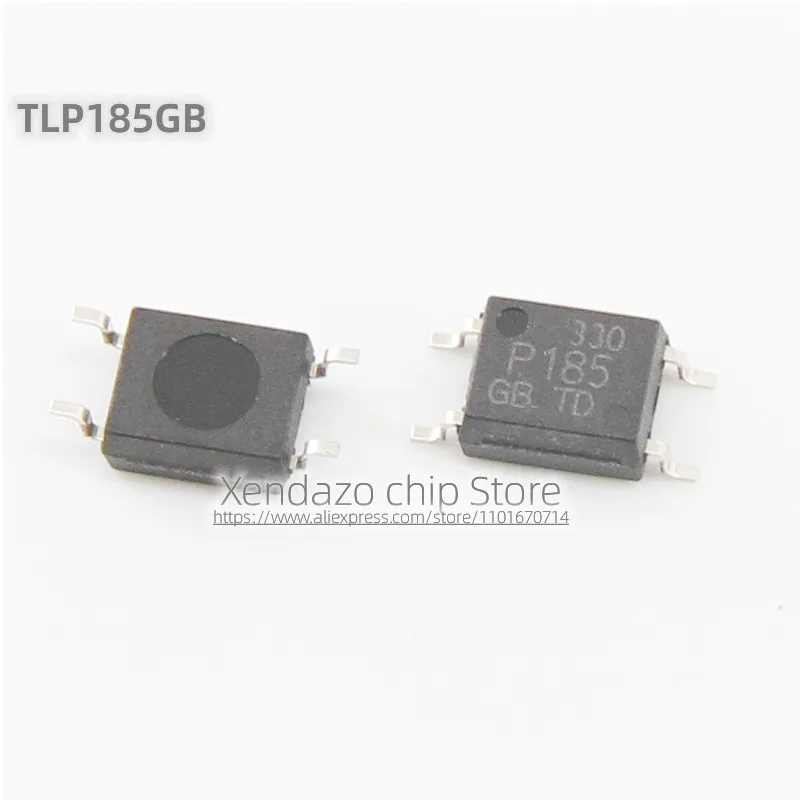 Фото 10 шт./лот TLP185-GB TLP185GB TLP185 P185 SOP-4 оригинальный оптосоединительный чип №1
