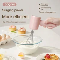 Portable Electric Food Mixer Wireless Hand Blender 3 Gear Speeds High Power Dough Blender Egg Beater Baking Kitchen Mixer Tools 2