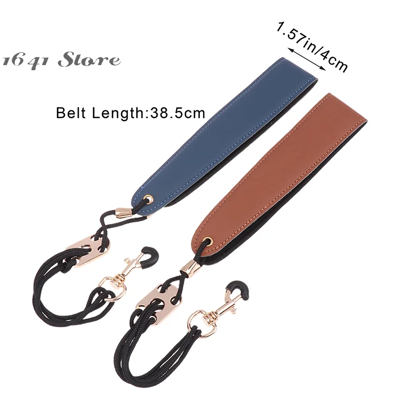 Premium Leather Saxophone Neck Strap Lanyard for All Ages and Saxophone Types