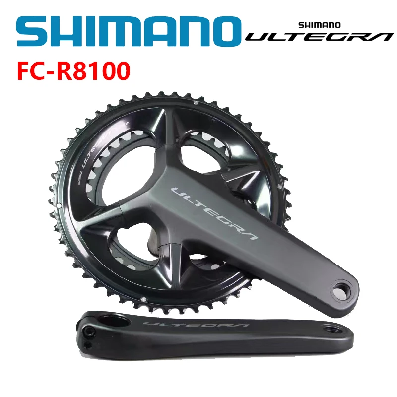 Shimano Ultegra R8100 FC-R8100 Crankset 2x12s HOLLOWTECH II 165mm 