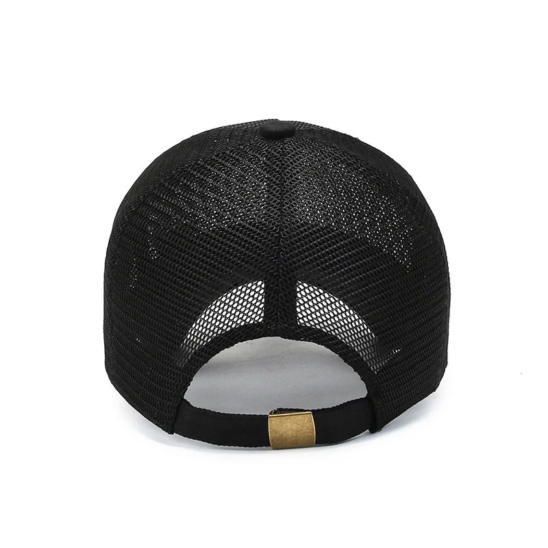 Men Women Summer Car Hollow Mesh Curved Brim Baseball Cap Outdoor Sport Climbing Fishing Sunscreen Sun Golf Hat B16