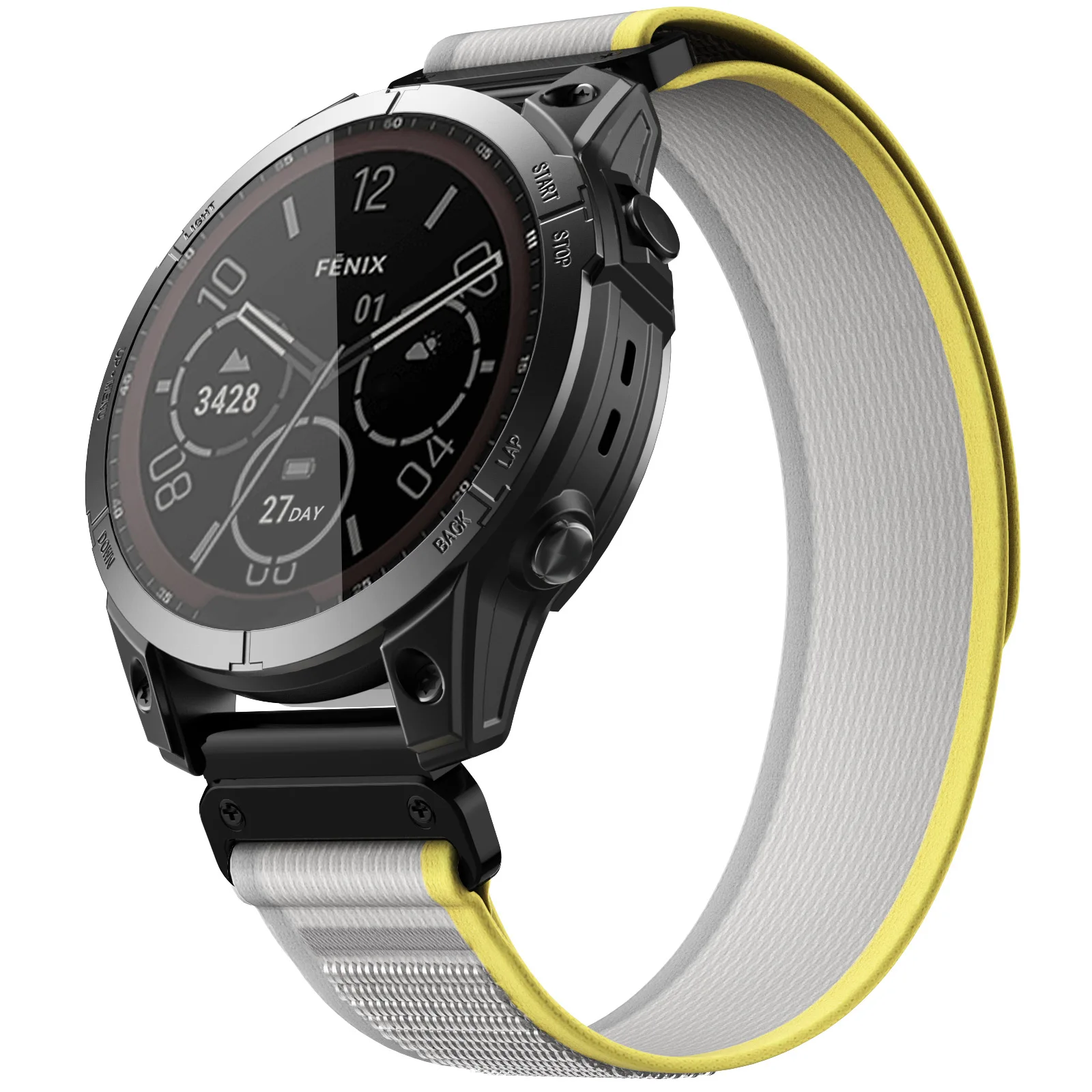 Durable Nylon Watch Strap - 22/26MM, Versatile Design