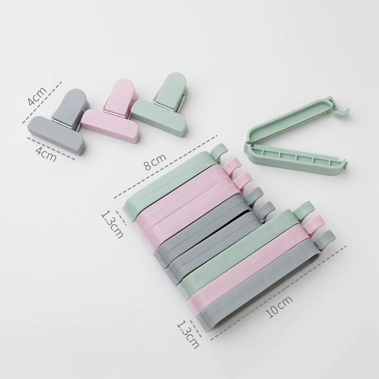 Sealing Clips 1 set 12 snack Household Tools Debris Bag Kitchen Bag Sealing Machine Practical