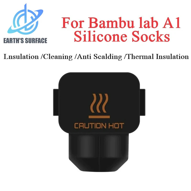 DB-3D Printer Parts Bambu lab A1 Heat Block Silicone Socks For Bambu lab A1 mini Hotend Heat Insulation Case Cover 3PCS/5PCS