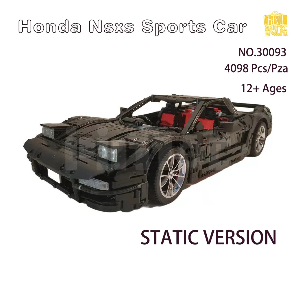 

Moc-30093 Sports Car Model With PDF Drawings Building Blocks Bricks Kid Educational DIY Toys Birthday Christmas Gift