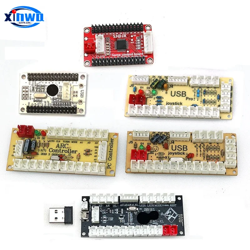 Raspberry Pi Pc Ps3 Switch Android codificador Usb Zero Delay Board Diy Arcade Fighting Game Console Joystick Controller, venta al por mayor