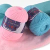 Milk Cotton Yarn, 3 Ply Knitted Wool, Hand-crocheted, Baby Scarf, Hat, Sweater, Soft Wool, Crochet Supplies, 50g Roll 2