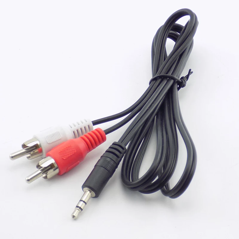  Ŀ ׷ -2 RCA Ŀ AV  ̺, Ʈ TV DVD MP3/MP4 ͽټ ڵ ȯ , 1M 3.5mm