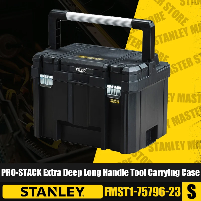 

STANLEY FMST1-75796-23 PRO-STACK Extra Deep Long Handle Tool Carrying Case Large Capacity Organizer Multifunctional Suitcase