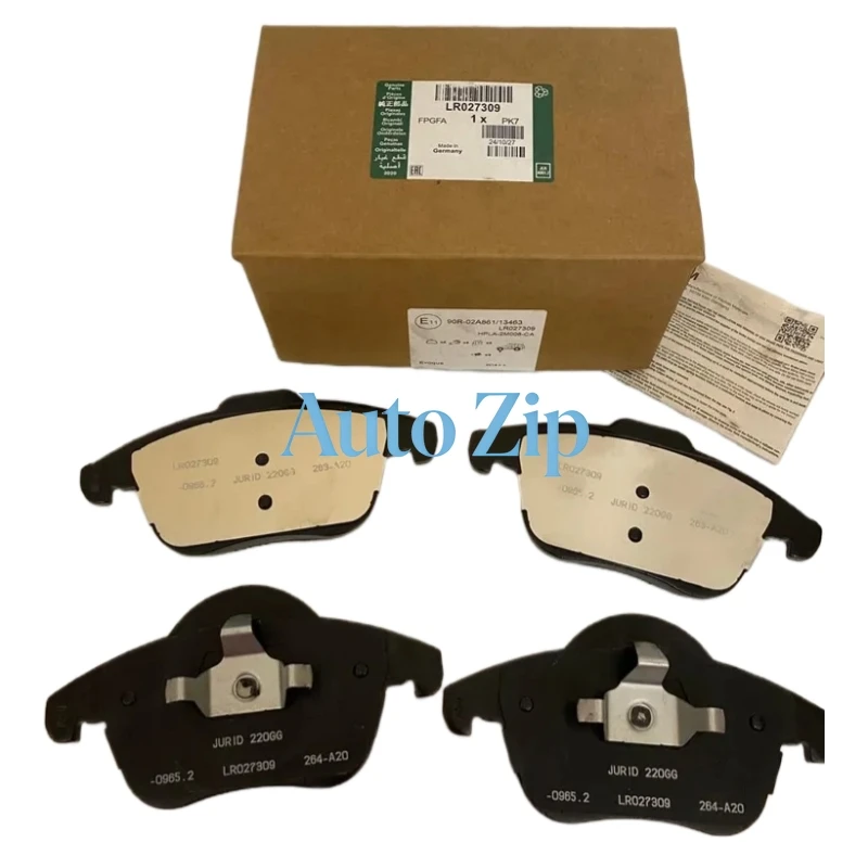 랜드로버 이보크 L538, 프리랜더 2 L359, 볼보 S60, S80, V60, XC70용 OEM 브레이크 패드 (LR001017, LR004936, LR027309, LR134692)
