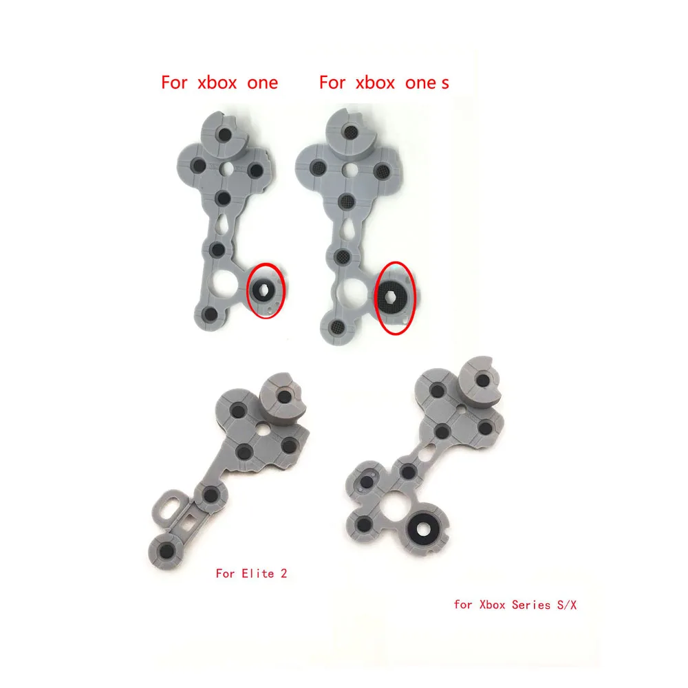 Pad In Gomma Conduttiva Per Pulsanti ABXY Per Controller Microsoft Xbox One Elite Series 2 - Ricambio Nuovo