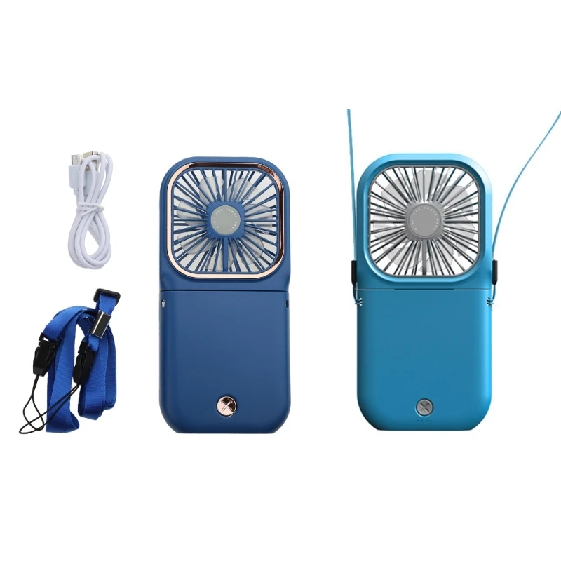 

D0AB 3000mAh Neck Fan Rechargeable Portable Small Fan Heat Proof