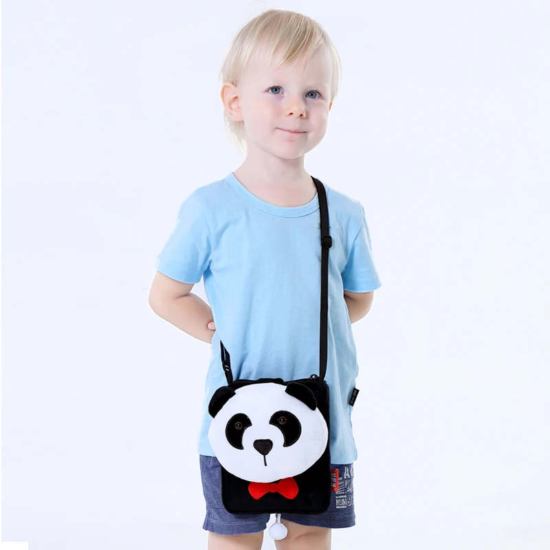 Cute cartoon animal crossbody bag kids casual shoulder bag plush mini shoulder bag 6