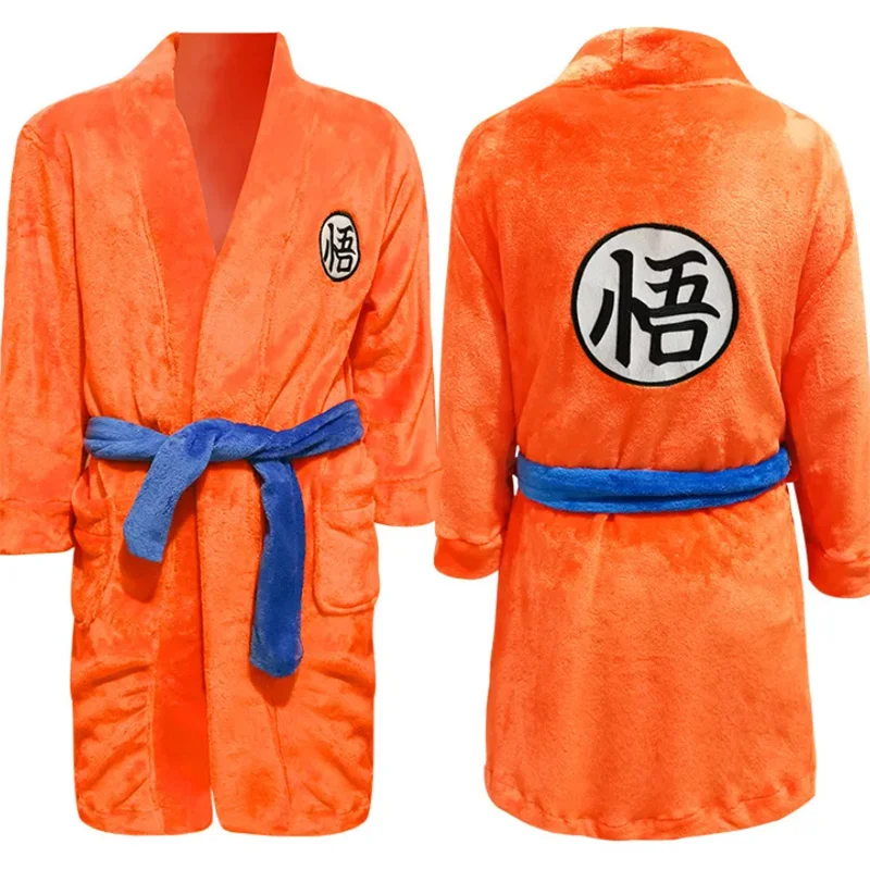 Anime Cosplay Kostuum Pyjama Flanel Unisex Volwassen Mannen Vrouwen Nachtkleding Badjas Cartoon Kleding