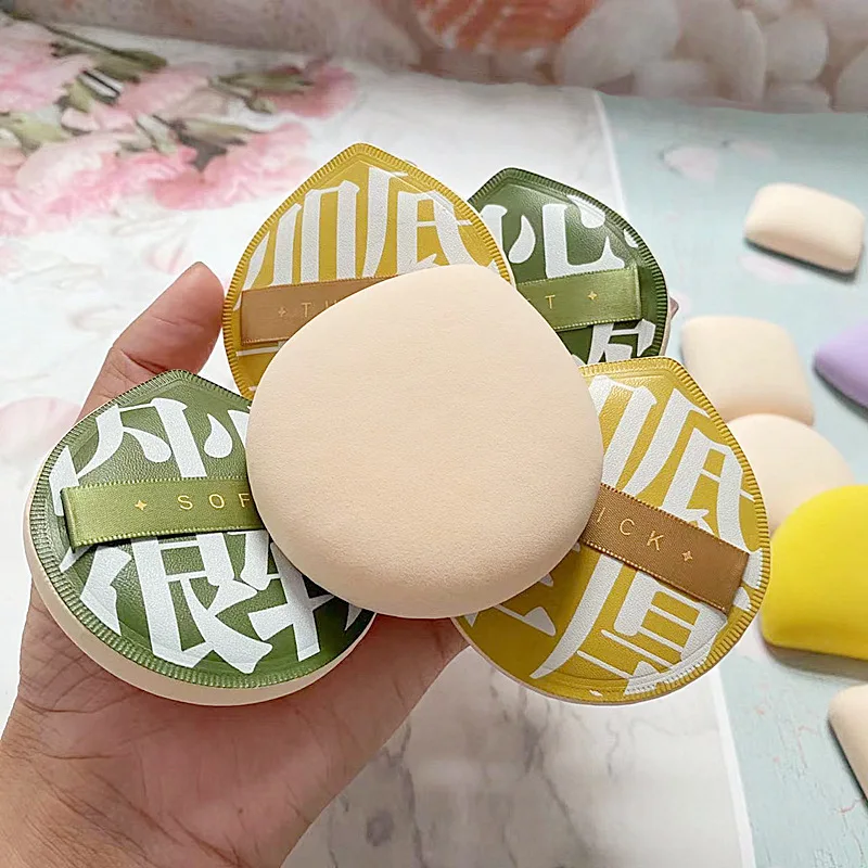 Description Picture 2 of item1/10pcs Female Makeup Sponge Set Brush XL/L Powder Puff Super Soft Cotton Face Make-up for Women Beauty Accesories makeup Tool