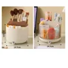 Cosmetic Desktop Storage Box Makeup Organizer 360 Degree Rotating Perfume Organizer Large Capacity Makeup Brush Holder 6