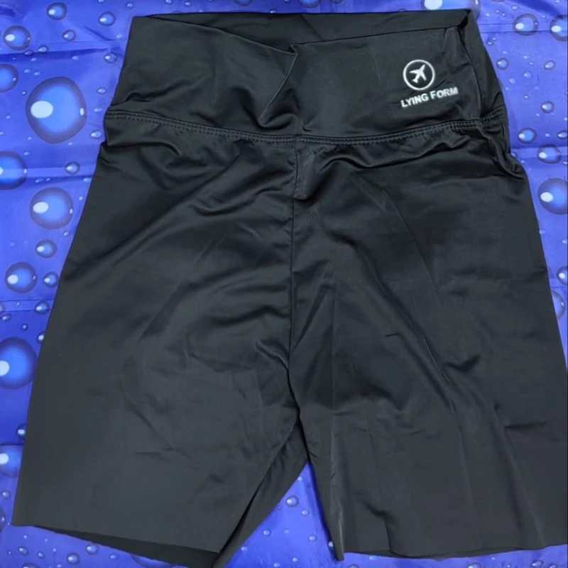 Women's Summer 3/4 Tight Skirt Pants Anti glare Thin Style Breathable Semi transparent Nylon Bottom Safety Shorts safety shorts safety pants nylon bloomer slip pants