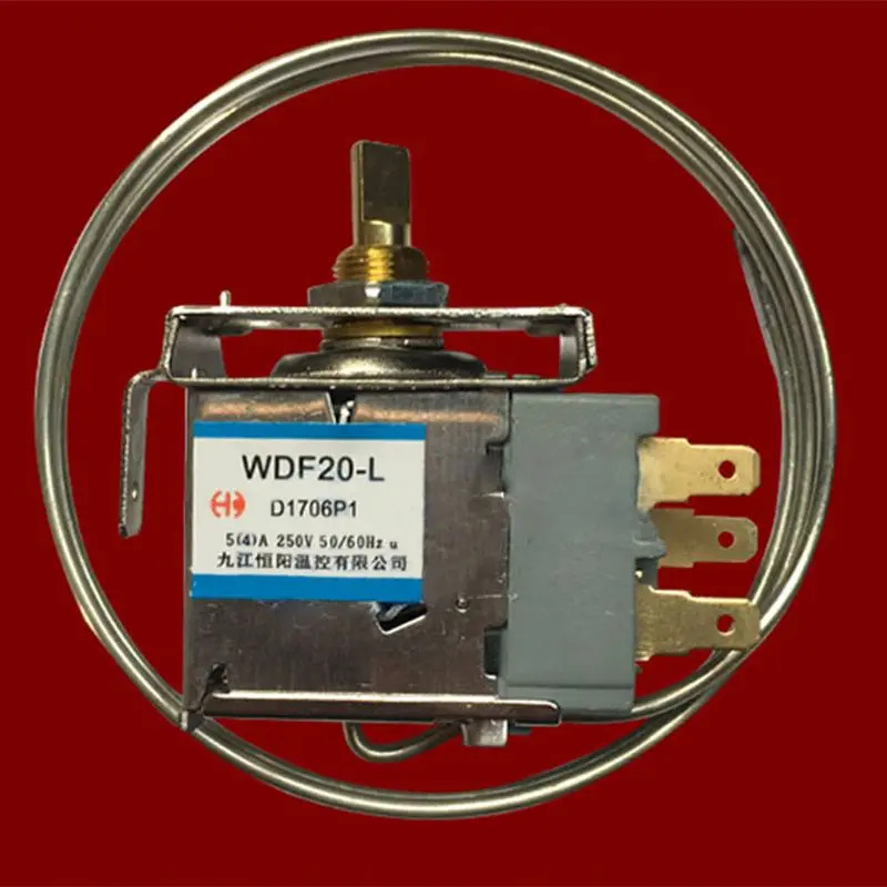 Refrigerator Parts WDF18-L WDF20-L WDF19-K WDF22-L Refrigerator Thermostat 250V Household Metal Temperature Controller