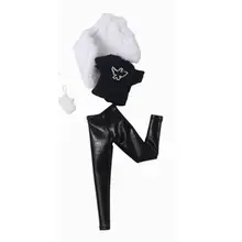 

11.5" Doll Outfit Set White Fur Coat Shirt Trousers for Barbie Clothes Top Pants Bag 1/6 BJD Dollhouse Accessory Kids & Baby Toy