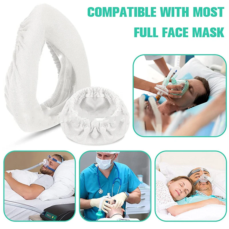 Universal 1PC Mask Liners Reusable Fabric Comfort Covers Reduce Air Leaks Skin Irritation Covers Nose and Mouth