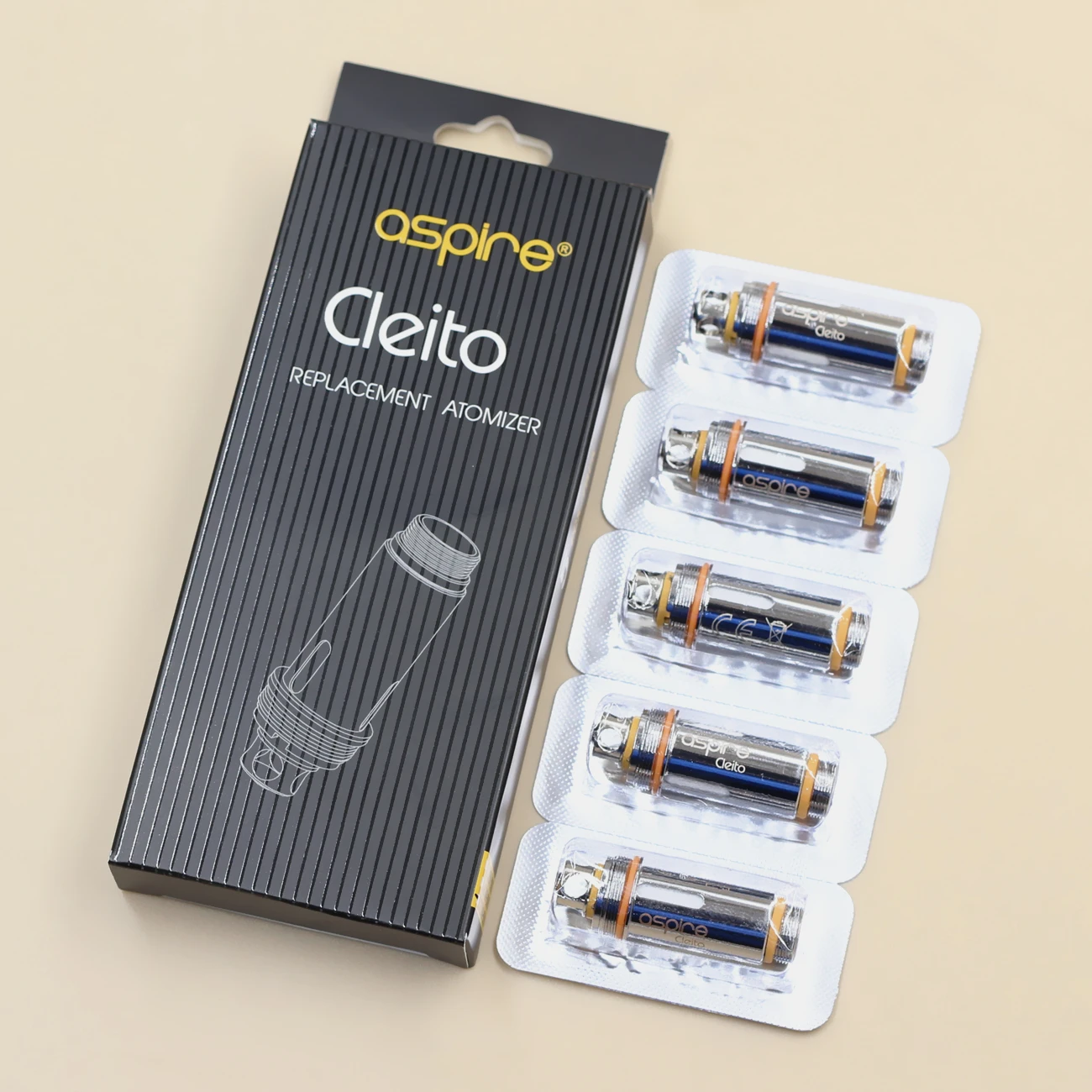 

Сменные катушки резервуара Cleito, головка вейпа Ом