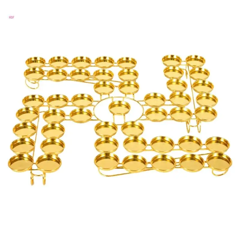 

49 подсвечников, украшения для стола, масляная лампа, подсвечник для свадьбы