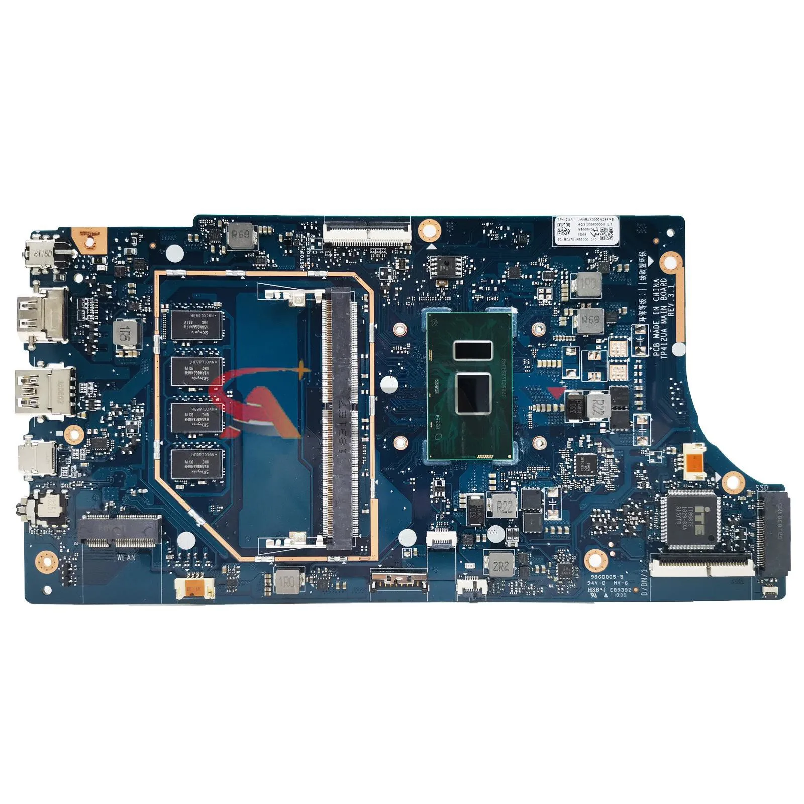 Рисунок 2 - Материнская плата для ноутбука