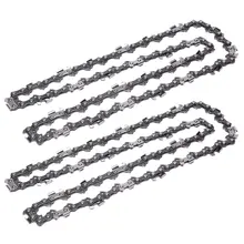 

16 Inch 3/8" Chainsaw Chain Bar Pitch Blade Wood Cutting 57/56/55 Drive Links Replacement Parts Chainsaw Spares for Electric Saw