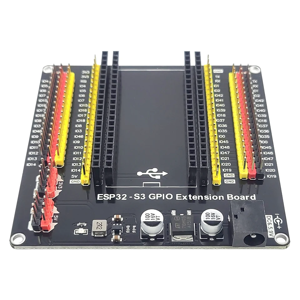 MiOYOOW Carte D'extension De Blindage GPIO 1 à 3, 44 Broches, Pour Carte De Développement ESP32-S3 N8R2 N16R8