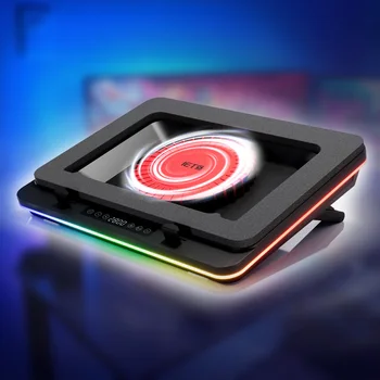 IETS GT600 Gaming Laptop Cooling Stand, for 14", 16", 18" to 19" Notebooks, 5.5-inch Turbofan, 7-level Adjustable Heights