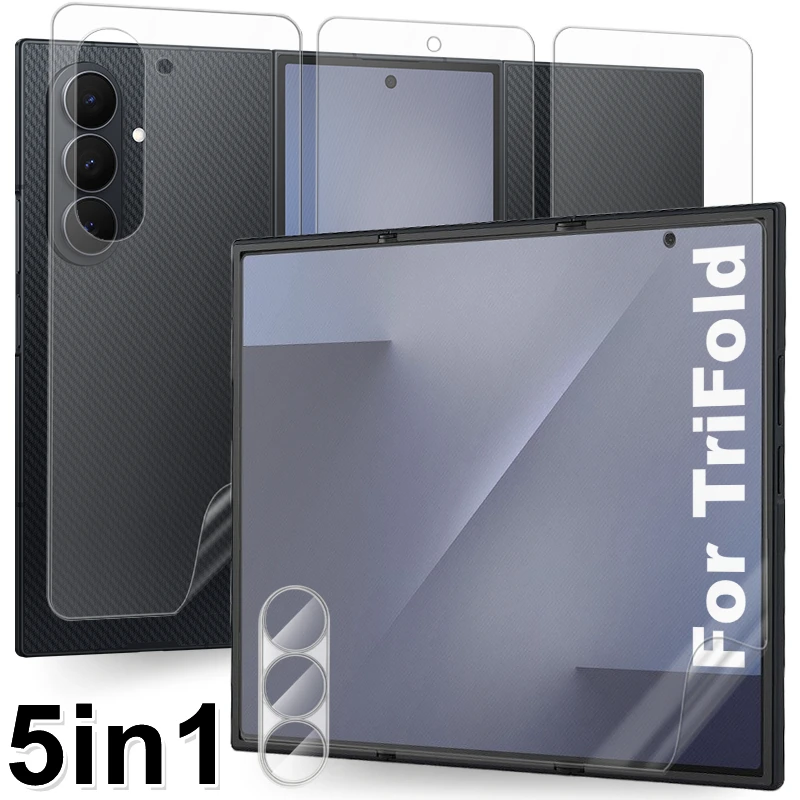 10-in-1 Full Coverage Screen Protector and Protective Film Set